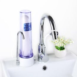 Purifiers Transparent Desktop Straight Drink Water Purifier Composite Activated Carbon Water Philtre Washable Ceramic Water Purifie