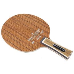 Table Tennis Rubbers Rosewood Board Professional Ping Pong Paddle Racket Bottom Plate 7 Ply Blade FL CS Handle 230705
