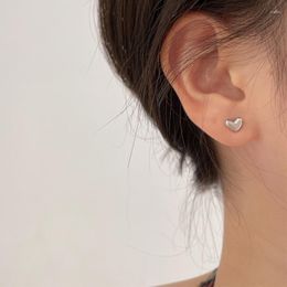 Backs Earrings Petite Heart No Hole Ear Clips Fashion Clip Earring Without Piercing Minimalist Jewelry CSEB086