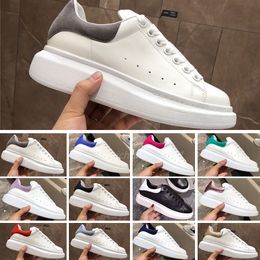 Casual Shoes Espadrilles Trainers Women Flats Platform Sneakers Designer Oversized White Black Leather Luxury Velvet Suede Womens Lace Up 35-45 b4