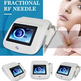 RF Equipment Wrinkle Removal Skin Lifting Portable Microneedle Fractional Beauty Machine Face Tightening Scar Removal Salon