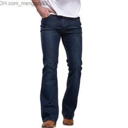 Men's Jeans Wholesale- MCCKLE Mens Jeans 2017 new fashion men jeans Denim pant Fit Denim flare pants patchwoek casual wash pants jeans clothing Z230706