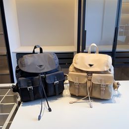 Designer Black Backpack School Bag Nylon Student Bag Outdoor Travel Men Ladies Backpacks