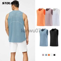 Men's T-Shirts Men's Mesh Print Running Marathon Tank TopFitness Sleeveless Shirts Mesh Breathable Sports Vest Quick Dry Basketball Tshirts J230705