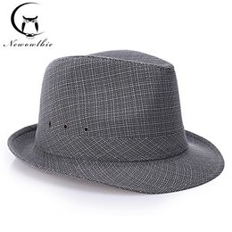 Wide Brim Hats Bucket England Retro Top Jazz for Men 4 Size 57 58 59 60CM Straw hat Fashion Women Sunhat Gentleman 230704