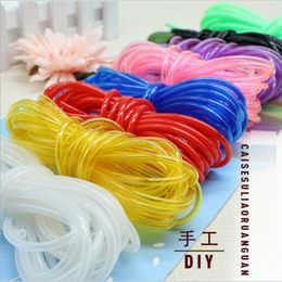 Watering Equipments Colorful PVC Hose Small Diameter 3mm DIY Hand Knitting Use Flexible Bicycle And Model Accessory Horticulture Supplies