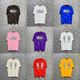 Summer Round Neck Tees Designer Mens Womens Casual Plus Size T Shirt Brand Skateboard Short Sleeve Clothes