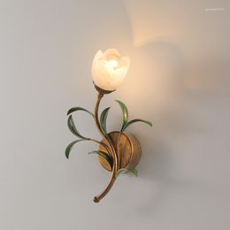 Wall Lamp Creative Light Floral With E14 Bulb AC Powered 85-265VDecorative Landscape Lighting For Bedroom Living Room Foyer