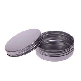 5g 10g 15g 20g 30g 40g 50g 60g 100g Makeup Aluminium Jar Tin Pot Nail Art Lip Empty Cosmetic Containers Screw Thread Cream Storage F201 Bter