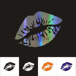 Car Stickers Car Stickers 1075CM Kiss Lips Car Motorcycles Decoration Reflective Waterproof BUY 2 SAVE HALF Car styling Custom Sticker x0705