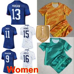 National Team Soccer Woman 8 Julie Ertz Jersey Lady 13 Alex Morgan 15 Megan Rapinoe DUNN LLOYD HEATH PRESS LAVELLE Naeher Murphy Kingsbury Football Shirt Kits MeiGuo