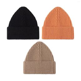 Berets Warm Skull Caps Winter Knit Cap Clothing Baseball Hat Fashion Retro Style Head Wrap For Men Activities Outdoor Climbing Skiing