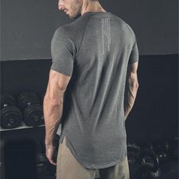 Men s T Shirts Muscleguys Gym t shirt Men Fitness Workout Cotton T Shirt Bodybuilding Skinny Tee Summer Casual Sports Clothing 230704