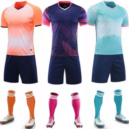 Other Sporting Goods Football Jerseys Soccer Tracksuit Men Children Sports Uniforms Kids Ball Sportswear Kit Girls Blank Shirt Suit 230705