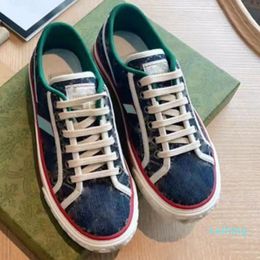 Women Shoes Microfiber Colorblock Classic Fashion Embroidery Pattern Lace Up Couple Retro