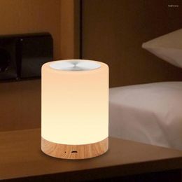 Night Lights Light Touching Control Table Dimmable PC Lamp Adjustable Brightness Bedside For Bedroom