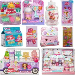 Other Toys Original Num Noms Slime So Delicious Surprise for Girls Fluffy Mystery Makeup Lip Gloss Smell Snackables Kawaii Dolls 230704