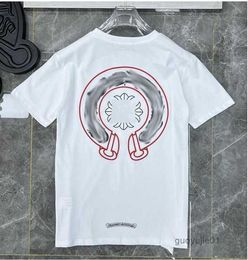 2023 New Men's Womens T-shirts Luxury Classic Mens t Shirts Ch Brand Fashion Men Sanskrit T-shirt Horseshoe Heart Cross Designer Tshirts Man Hip Hop Chromes 8 OI4C