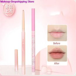 Eye Shadow/Liner Combination DIJIA Lipliner Nude White Highgloss Pencil Repair One Lasting Fog Lip Pencil Lipstick Pen Beauty Makeup 230705