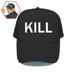 Ball Caps Anime Hataraku Saibou Cells At Work Mesh Baseball Cap Platelet Leukocyte Kill Snapback Hat For Kid Adult Cosplay YP013