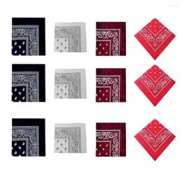 Bandanas 12 Pieces Colour Random Neck Gaiter Winter Soft Multifunctional Windproof Bandana Camping Hiking Riding Skiing Scarf