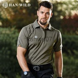 Men's T-Shirts Tactical Army Tshirts Men Summer Short Sleeve Polos Lightweight Outdoor Clothes Hiking Camping Tshirts Sports Military T Shirt J230705