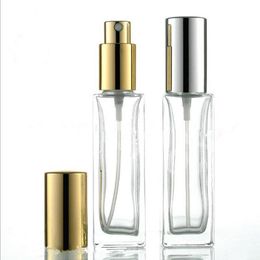 20ml Glass Perfume Bottle Perfume Spray Bottle Clear Cosmetic Bottles Empty Parfum Packaging Bottle fast shipping F20171251 Gjkjq