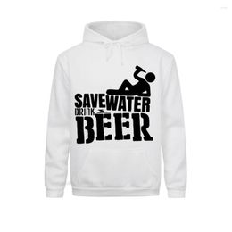 Men's Hoodies Save Water Drink Beer Men's Sportswear Male Jacket Casual Boy's Tops Funny Print Men Harajuku Camisetas Masculina