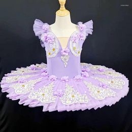 Stage Wear 2023 Wholesale Professional Ballerina Ballet Tutu For Girls Child Kids Adults Pancake Dance Costumes Dress