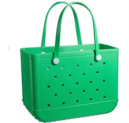 Woman Fashion Bogg Bag PVC plastic Waterproof Basket Beach Bags Womens tote handbags CrossBody bags designer clutch large storage shopping bag
