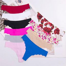 Women's Panties Lady Lowest Cotton Heart Multi-color Sexy Cosy Comfortable Briefs Thongs Women Underwear Lingerie For 32085