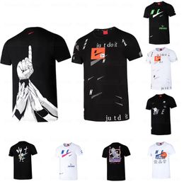 Men's T-shirts Shorts Tech Fleece Designer t Shirts Round Neck High Street Full Print Casual Fashion Large Size American Short Sleeve a Variety of Styles to Choose From