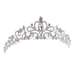 Hair Clips Crowns For Women Girls Elegant Princess Tiaras Bridal Wedding Prom Birthday Craft 40GB