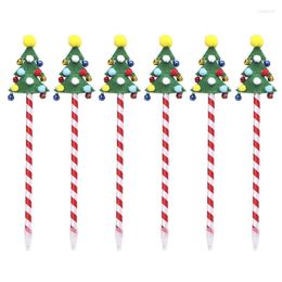 Pcs Novelty Christmas Series Ballpoint Pen Xmas Tree Office School Supplies Favour Shape