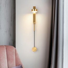 Wall Lamps Nordic Led Light Exterior Rustic Indoor Lights Lampen Modern Turkish Lamp Gooseneck Reading Mounted