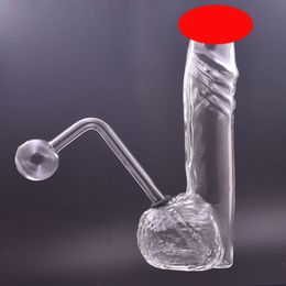 1pcs Glass Beaker Bong Ash Catcher Hand Smoking Water Pipe Hookah Shisha with Glass Oil Burner Pipe and Dry Herb Tobacco Bowl