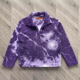 Cardigan Purple Hoodie Men Women 1 Quality Pullovers 2023ss Real Pics