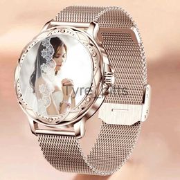 Smart Watches Dome Cameras 2023 New Smart Women 1.2 Inch Ladies Cute Bracelet 24 Hours Health Monitoring Bluetooth Call Waterproof Smart ladies x0705