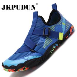 Hiking Footwear Summer Men Aqua Sneakers Swimming Wading Shoes Barefoot Men Sea Beach Surfing Water Sports Shoes Men Athletic Footwear Slippers HKD230706