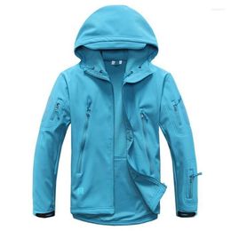 Hunting Jackets Women Winter Hiking Camping Fleece Soft Shell Outdoor Military Tactical Jacket Waterproof Windproof Sports Army Clothing