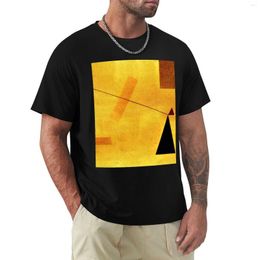 Men's Polos Kandinsky - Off Balance Abstract Art T-Shirt For A Boy Hippie Clothes Mens Clothing