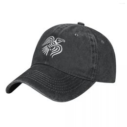 Berets Raven Dad Hat Viking Valhalla Cowboy Hats Peaked Cap For Man Shade The Sun Snapback Caps Family