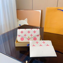 New Designer Luxury Shoulder Bags Retro Women Fashion Small Square Bags Printed Chain Envelope Bags