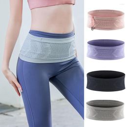 Racing Jackets Seamless Invisible Running Waist Belt Bag Unisex Sports Fanny Pack Mobile Phone Gym Fitness Jogging Run Cycling