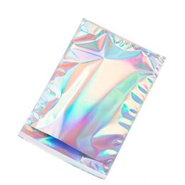 Greeting Cards 50pcsLots Colorful Laser Mailing Bags Self Sealing Plastic Envelopes For Letters Clothes Poly Mailers Courier Packaging 230706