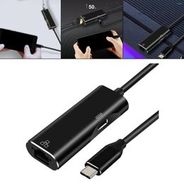 To Ethernet Adapter 1M Portable Power And Charge Your Device 1000Mbps Data Transfer Plug Play Stable Connection