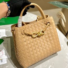 Designer Handbag Hobo Bag Shoulder Crossbody Bag Diamond Pattern Tote Woven Leather Metal Hardware Buckle Adjustable Shoulder Strap Fashion Shopping Bag