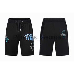 Men's Shorts Designers Mens Shorts Man Woman Chrome Summer Heart Sanskrit Cross Pattern Casual Pants Printing Running Sports Short Chromees hearts x0713 X0713