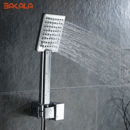Other Faucets Showers Accs BAKALA ABS Handheld Shower Head Bathroom Showerhead for Bath Showering System 230705