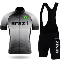 Cycling Jersey Sets Brazil Ropa Ciclismo Summer Men Set Short Sleeve Racing Mountain Bike Clothing Bicycle Clothes Suit 230706